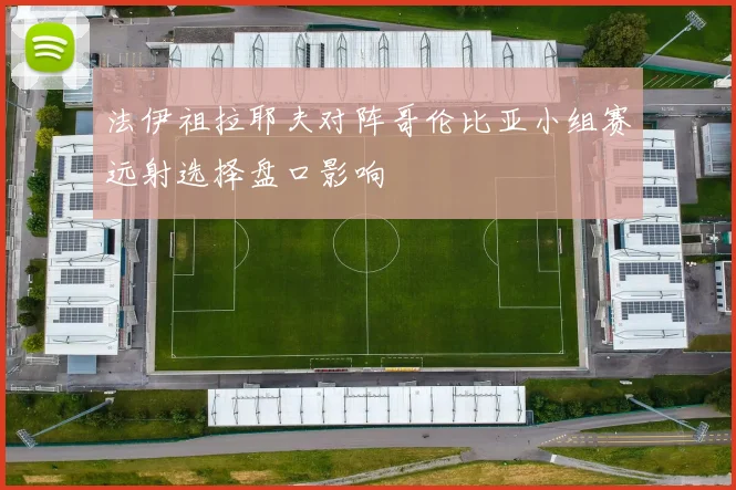 法伊祖拉耶夫对阵哥伦比亚小组赛远射选择盘口影响